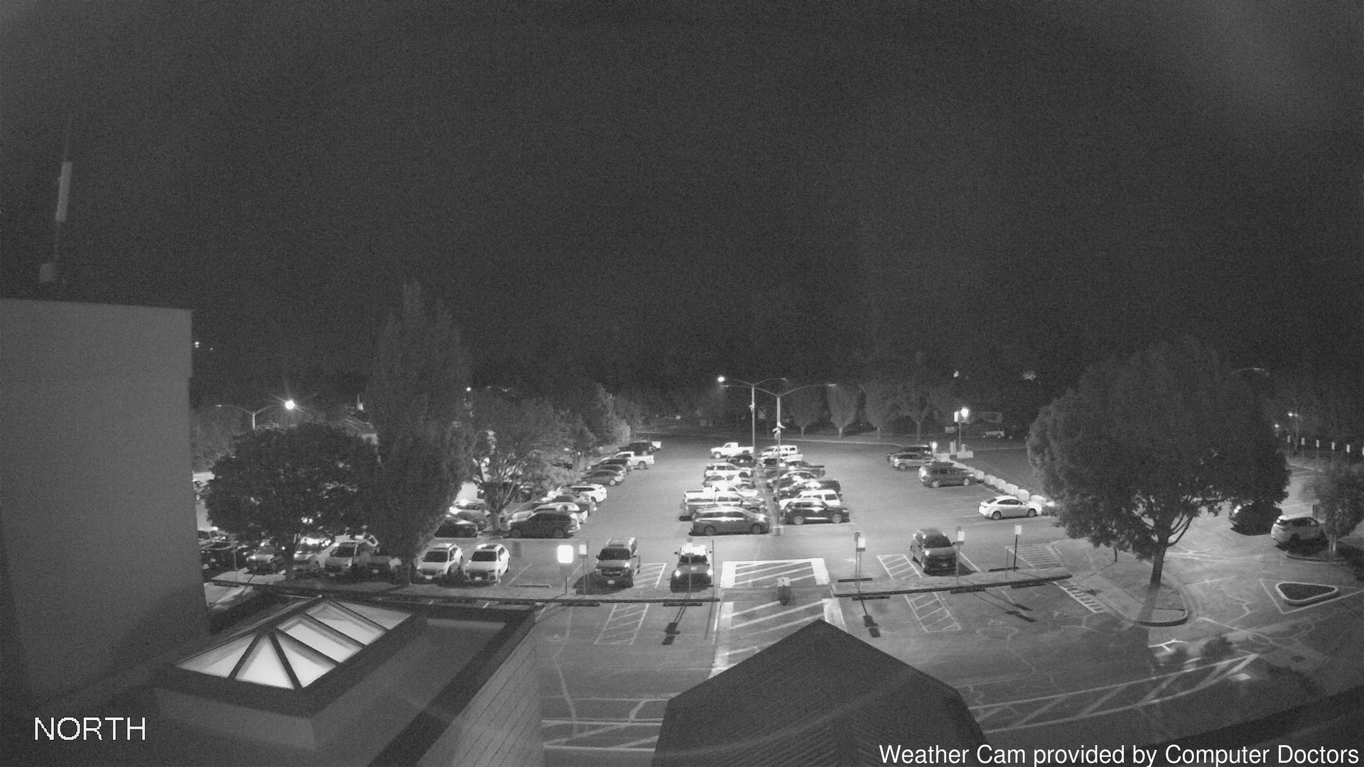 time-lapse frame, North webcam