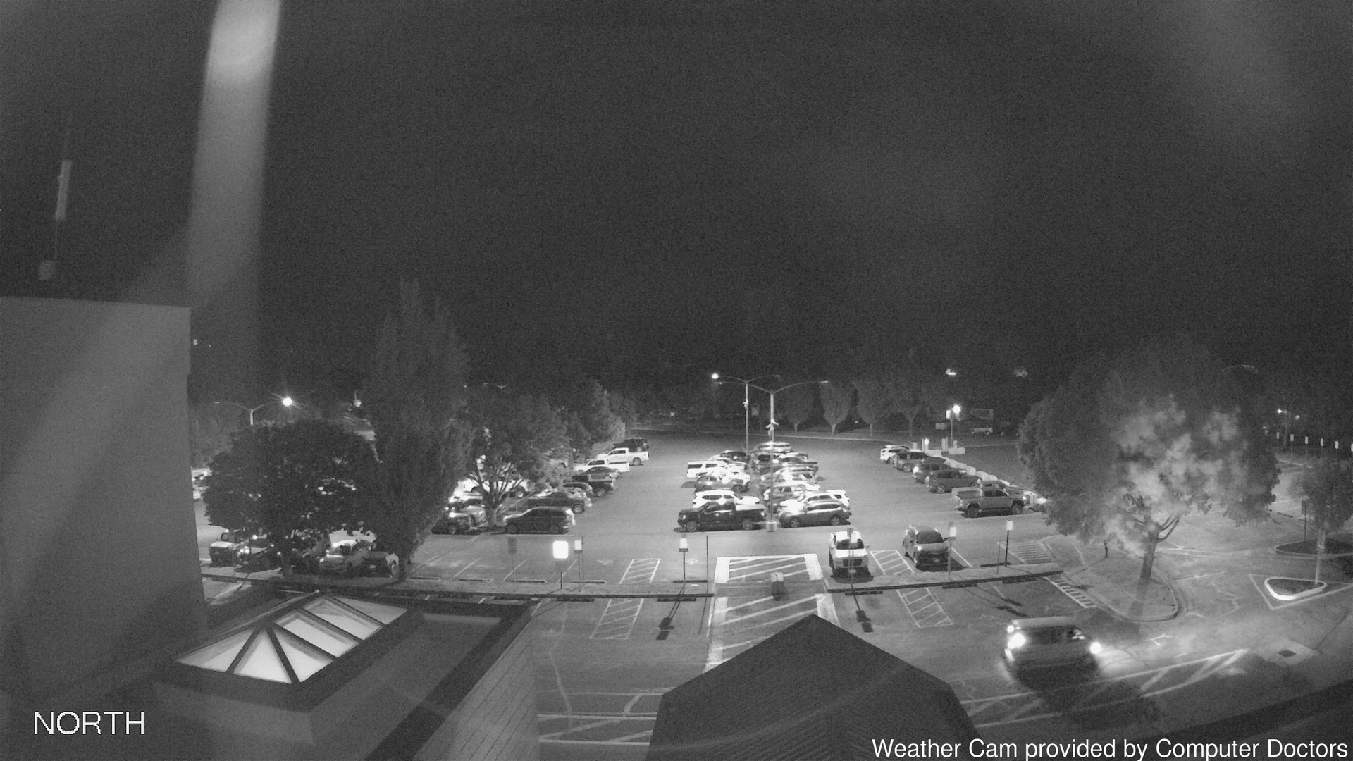 time-lapse frame, North webcam