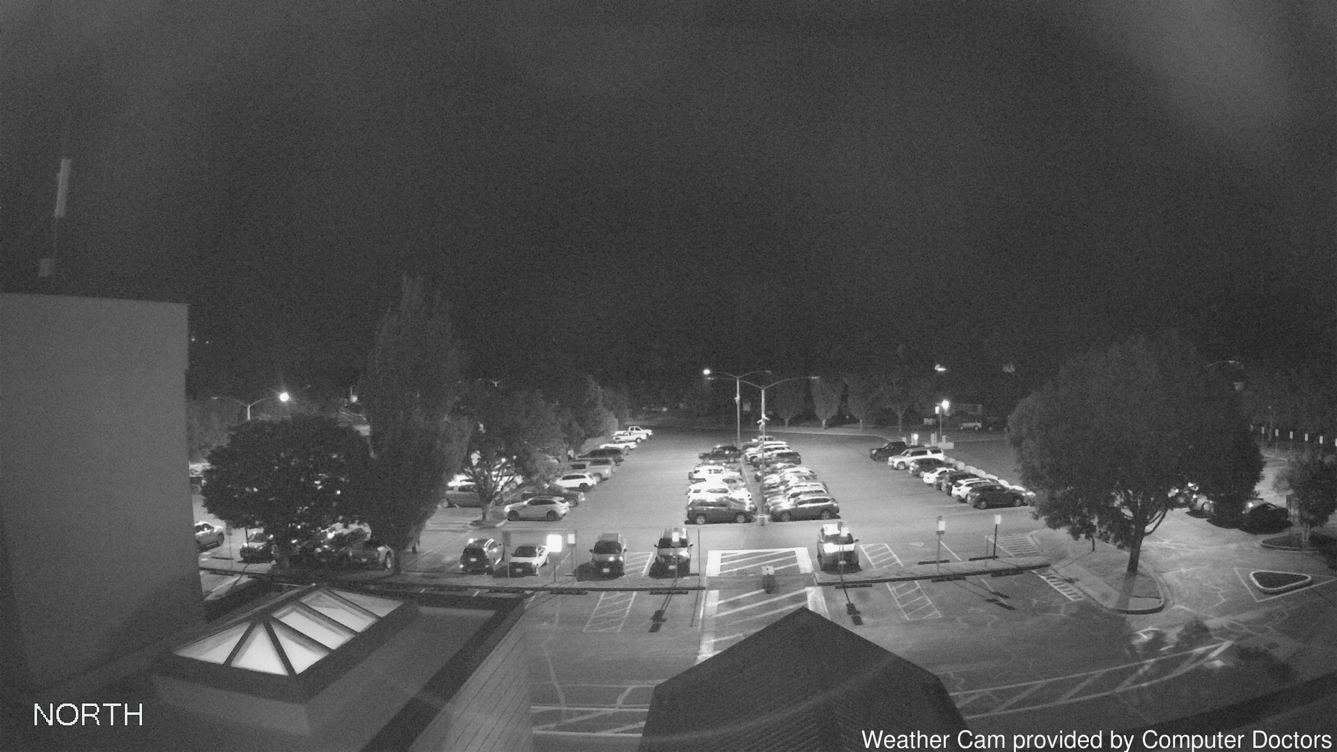 time-lapse frame, North webcam