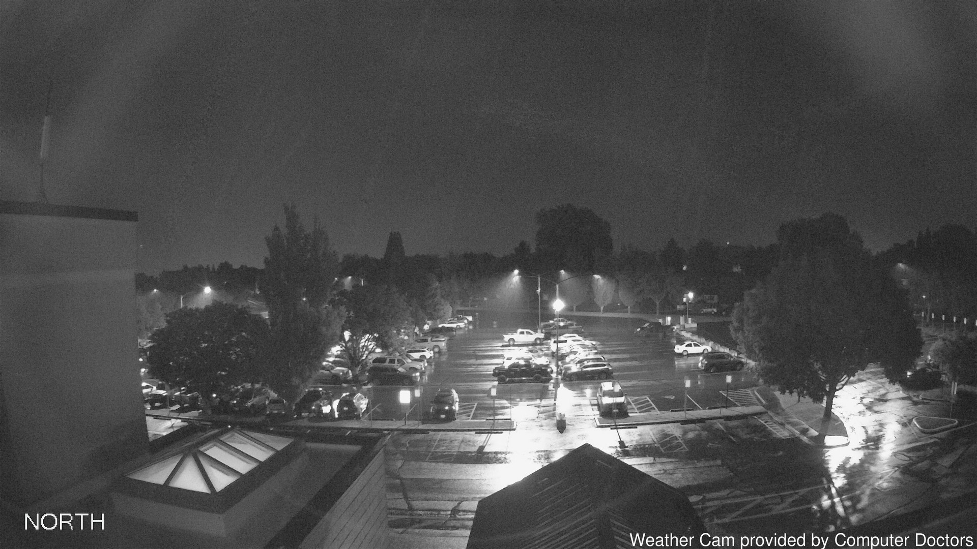 time-lapse frame, North webcam