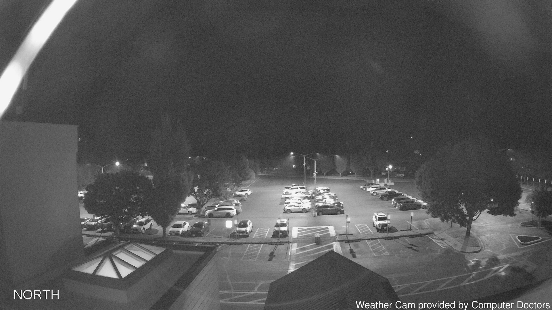 time-lapse frame, North webcam