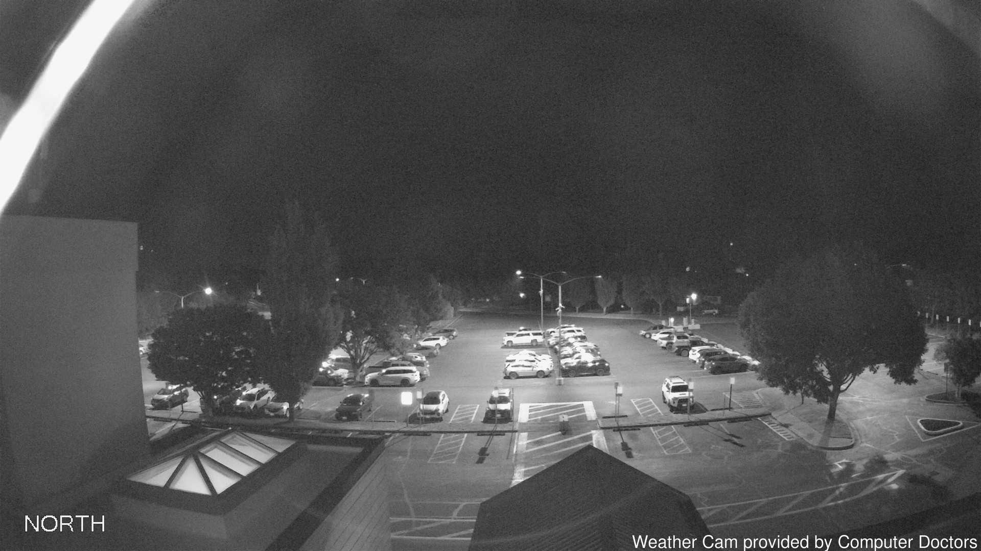 time-lapse frame, North webcam
