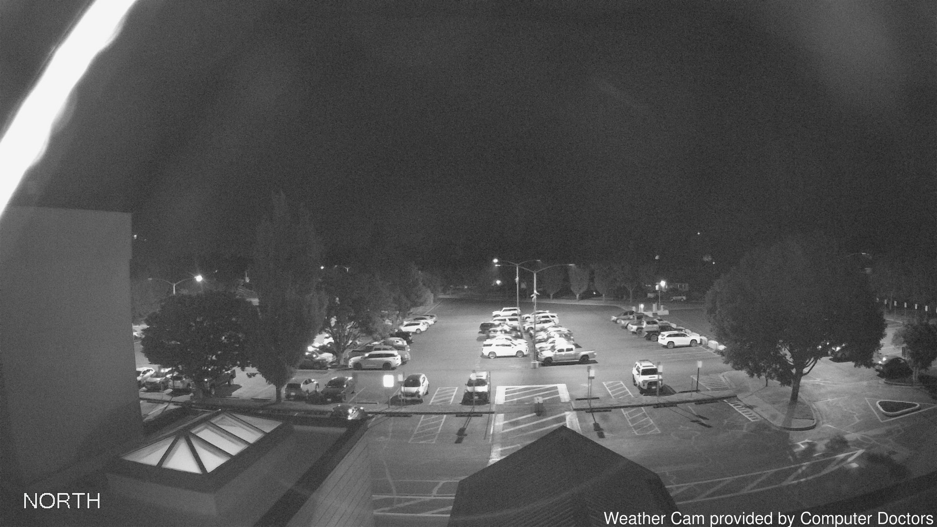 time-lapse frame, North webcam