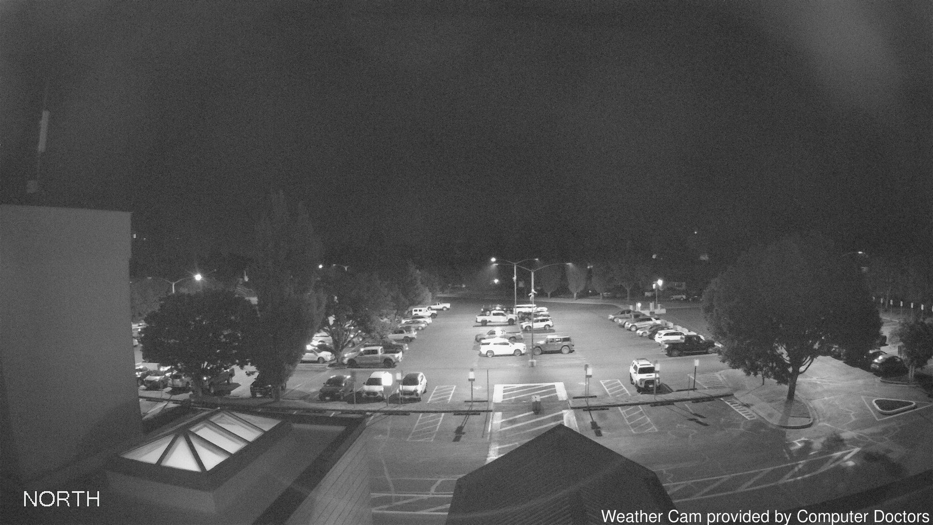 time-lapse frame, North webcam