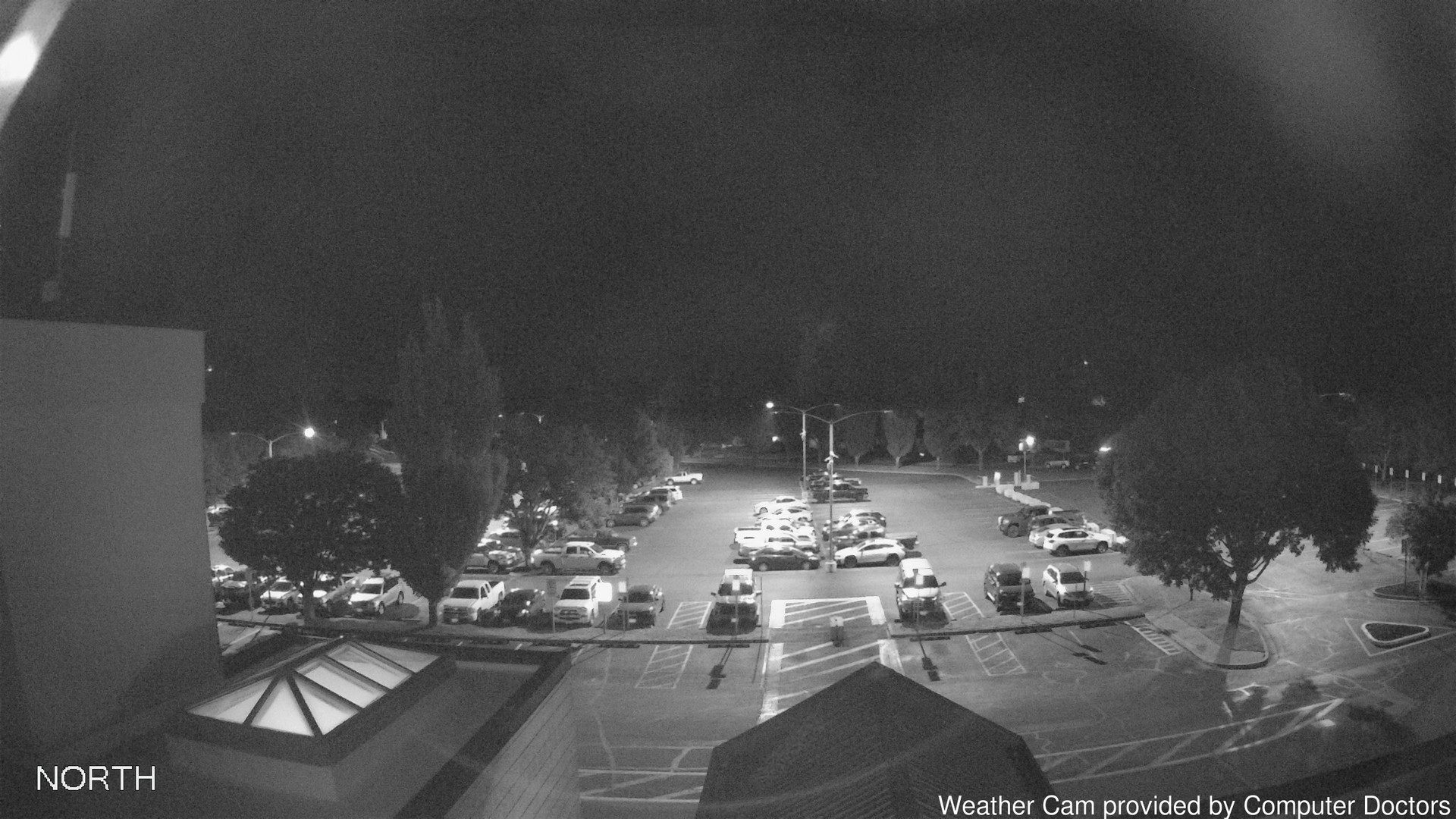 time-lapse frame, North webcam