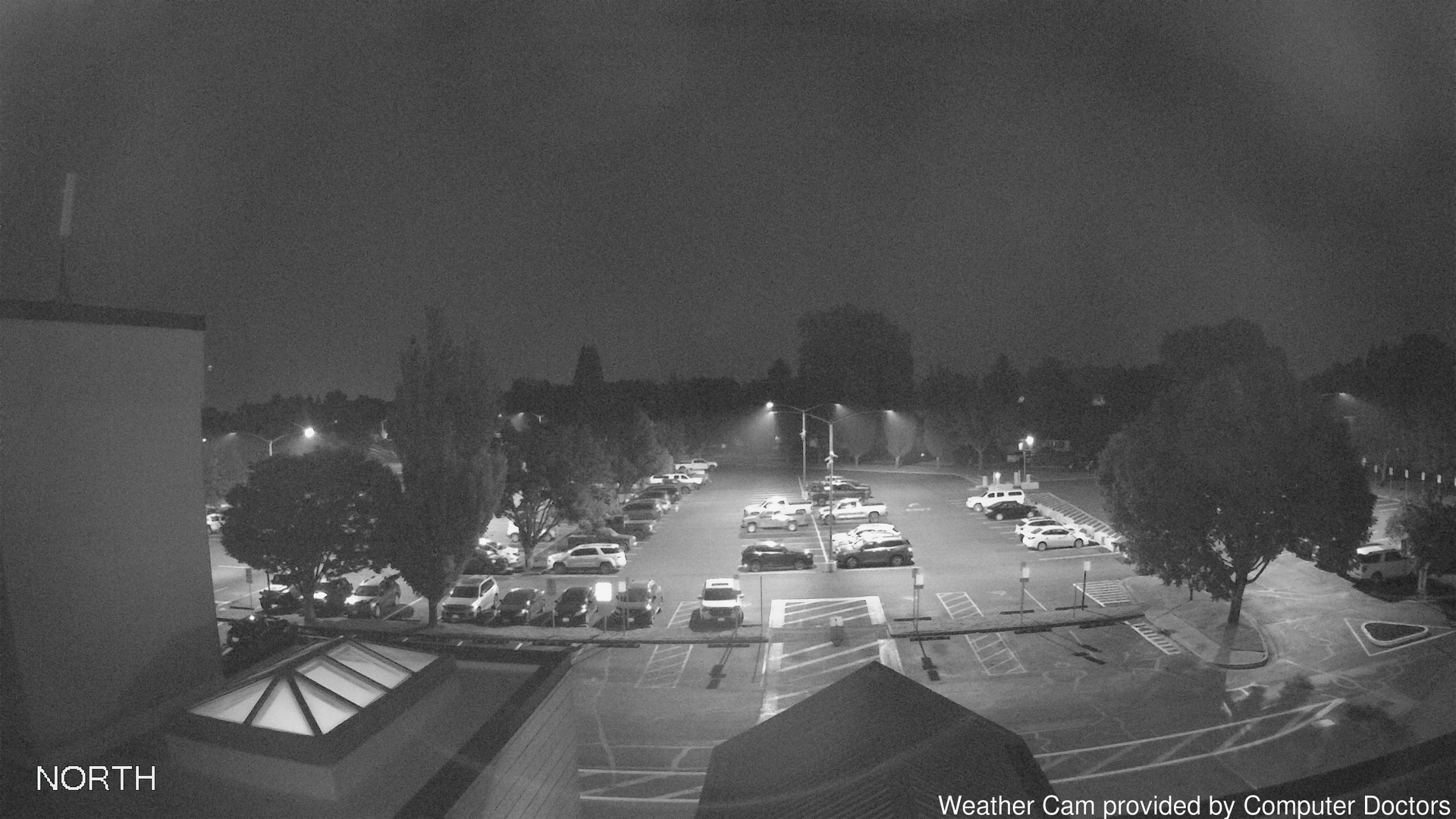 time-lapse frame, North webcam