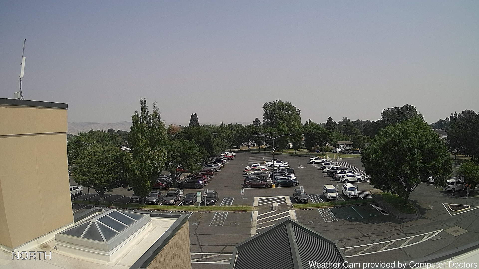 view from North on 2026-08-10