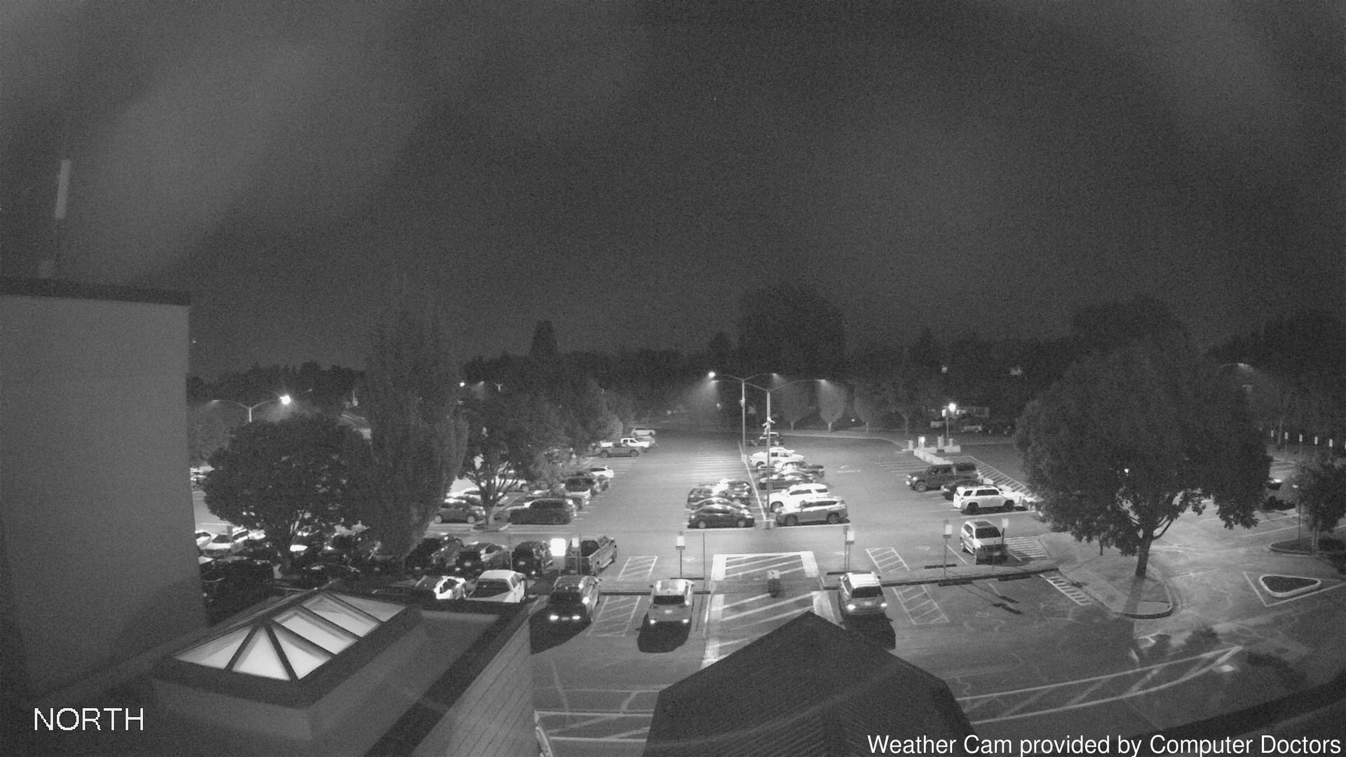 time-lapse frame, North webcam