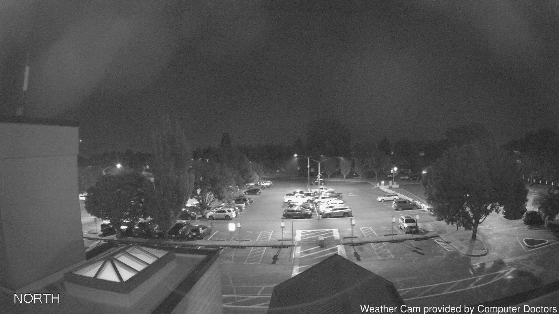 time-lapse frame, North webcam