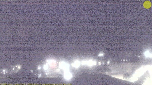 time-lapse frame, Elk + Avenue webcam