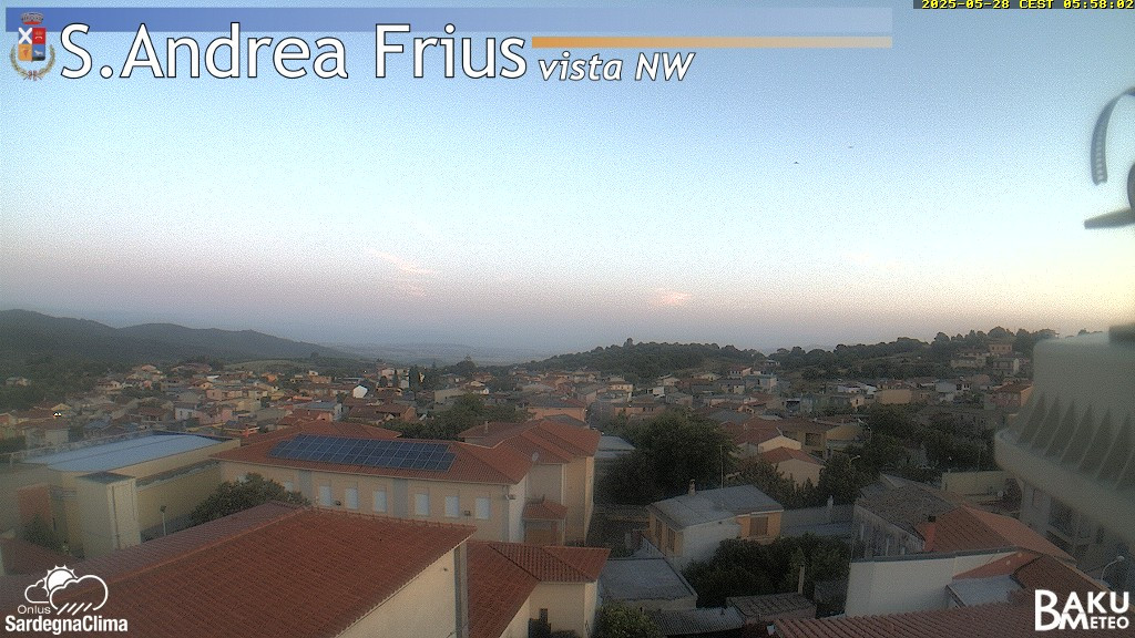 time-lapse frame, Sant'Andrea Frius webcam