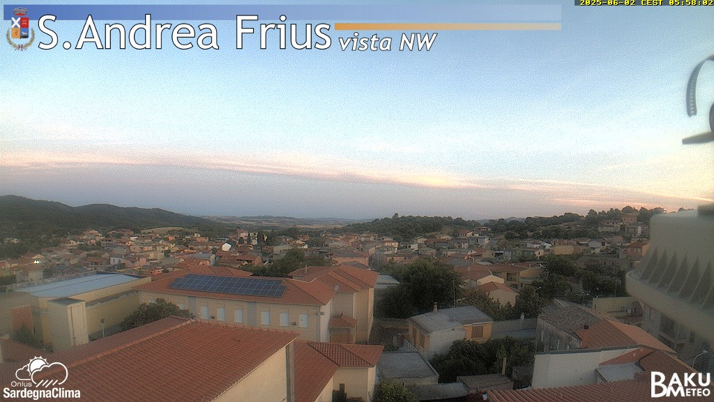 time-lapse frame, Sant'Andrea Frius webcam