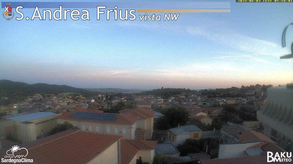 time-lapse frame, Sant'Andrea Frius webcam