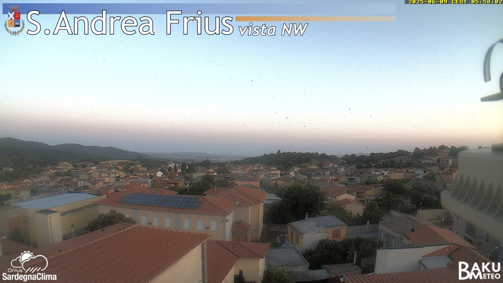 time-lapse frame, Sant'Andrea Frius webcam