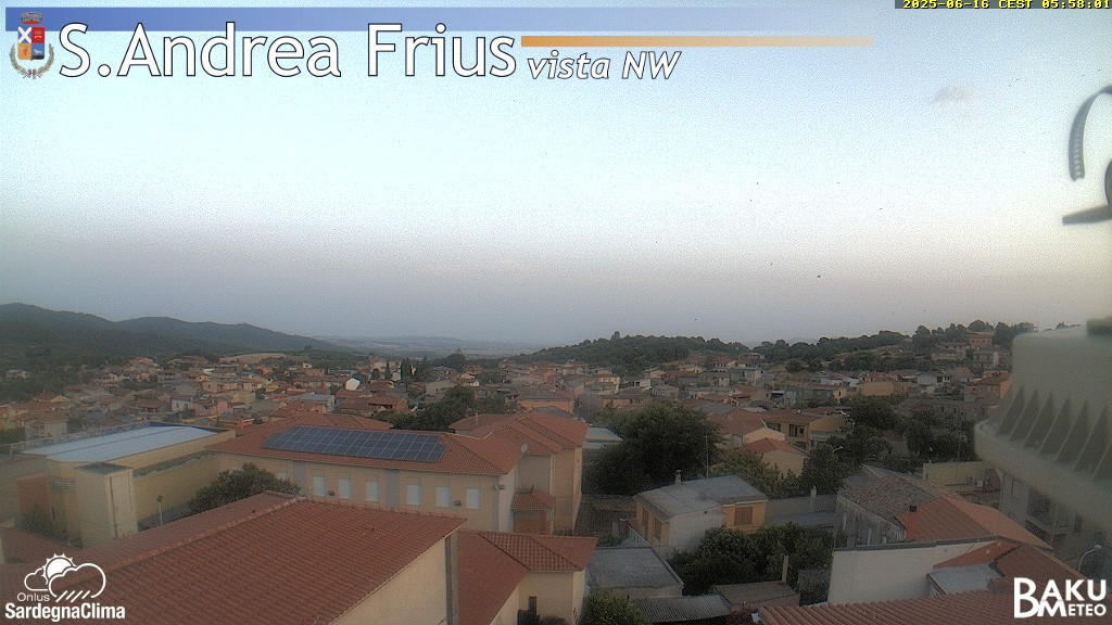 time-lapse frame, Sant'Andrea Frius webcam