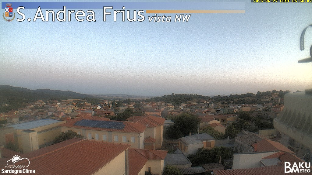 time-lapse frame, Sant'Andrea Frius webcam