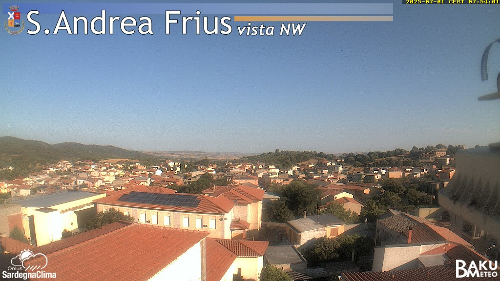 time-lapse frame, Sant'Andrea Frius webcam