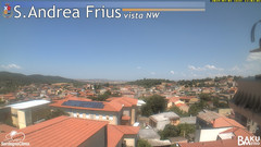 view from Sant'Andrea Frius on 2025-07-01