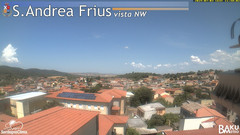 view from Sant'Andrea Frius on 2025-07-03