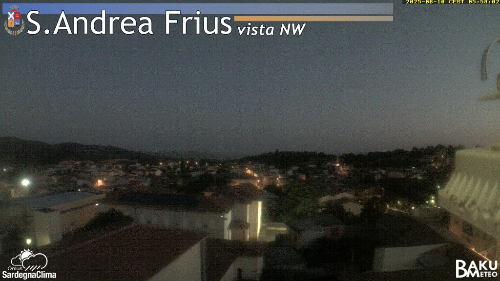 time-lapse frame, Sant'Andrea Frius webcam