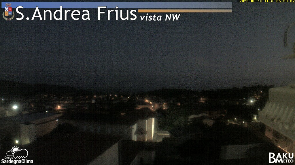 time-lapse frame, Sant'Andrea Frius webcam