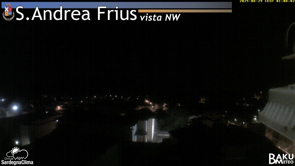 time-lapse frame, Sant'Andrea Frius webcam