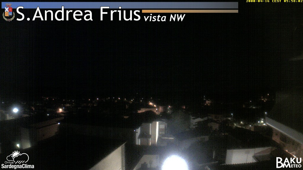 time-lapse frame, Sant'Andrea Frius webcam