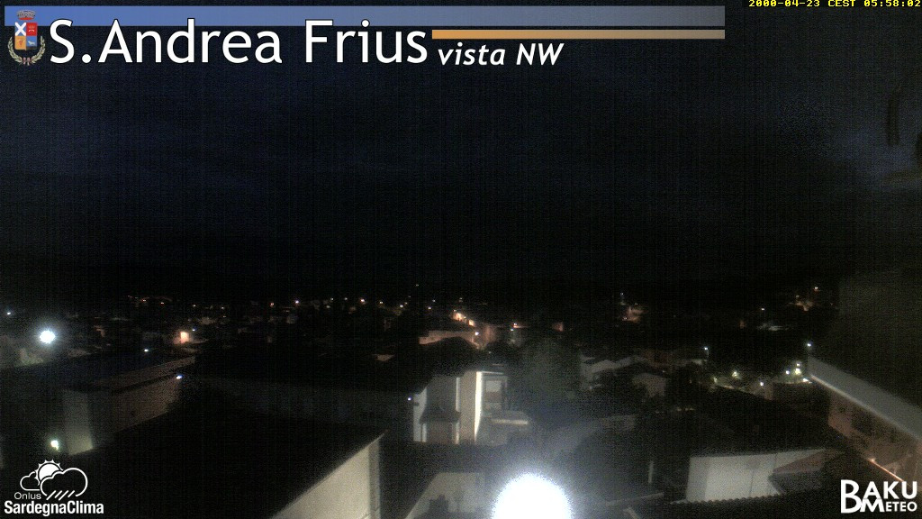 time-lapse frame, Sant'Andrea Frius webcam