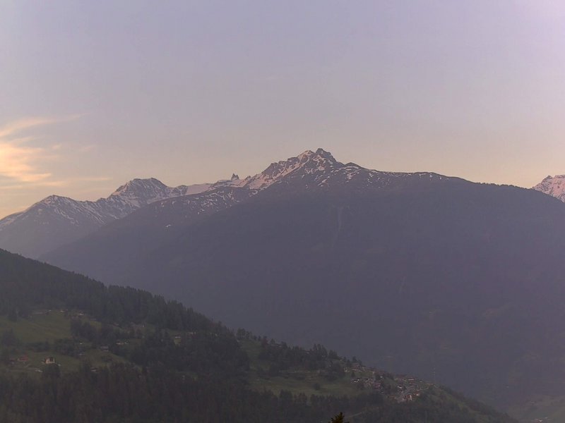 time-lapse frame, Mase - vue sud webcam