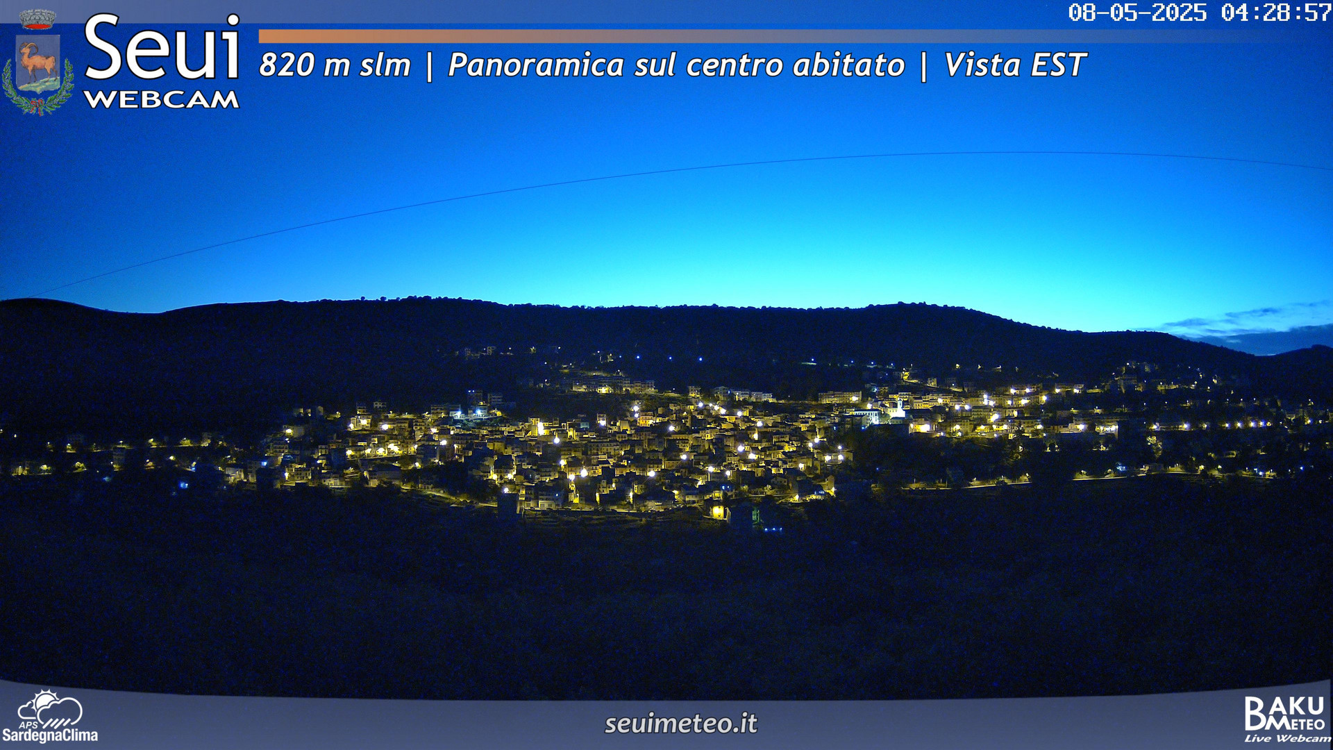 time-lapse frame, Seui Cuccaioni webcam