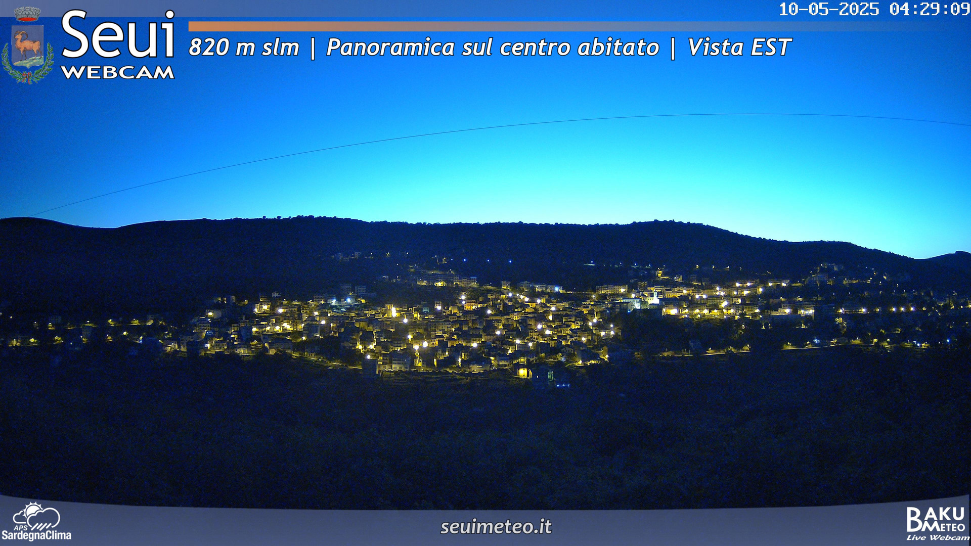 time-lapse frame, Seui Cuccaioni webcam