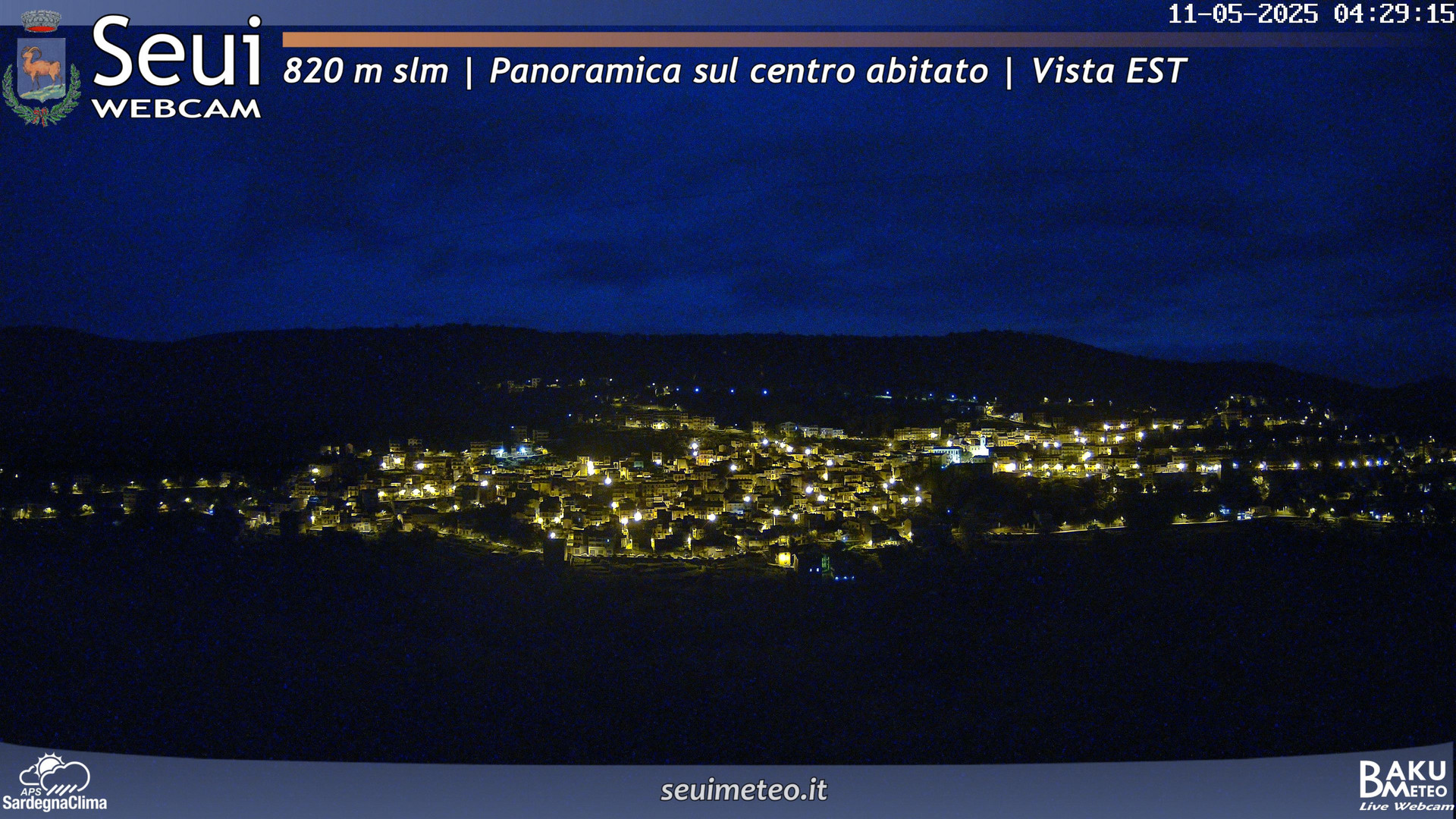 time-lapse frame, Seui Cuccaioni webcam