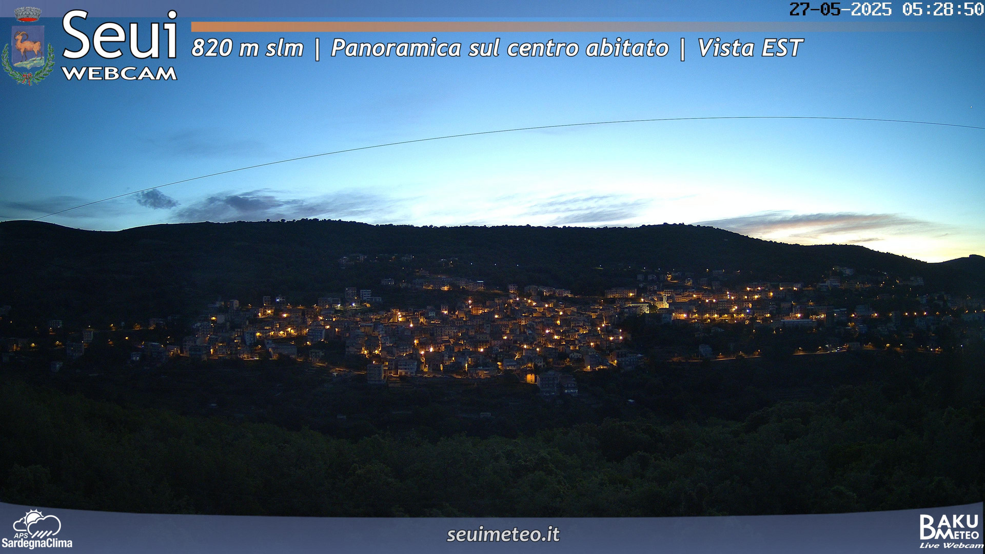 time-lapse frame, Seui Cuccaioni webcam