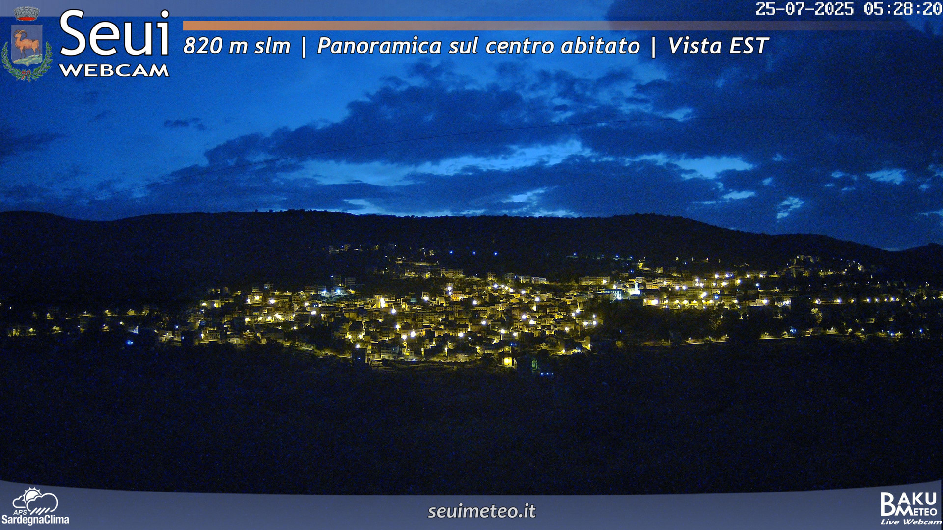 time-lapse frame, Seui Cuccaioni webcam
