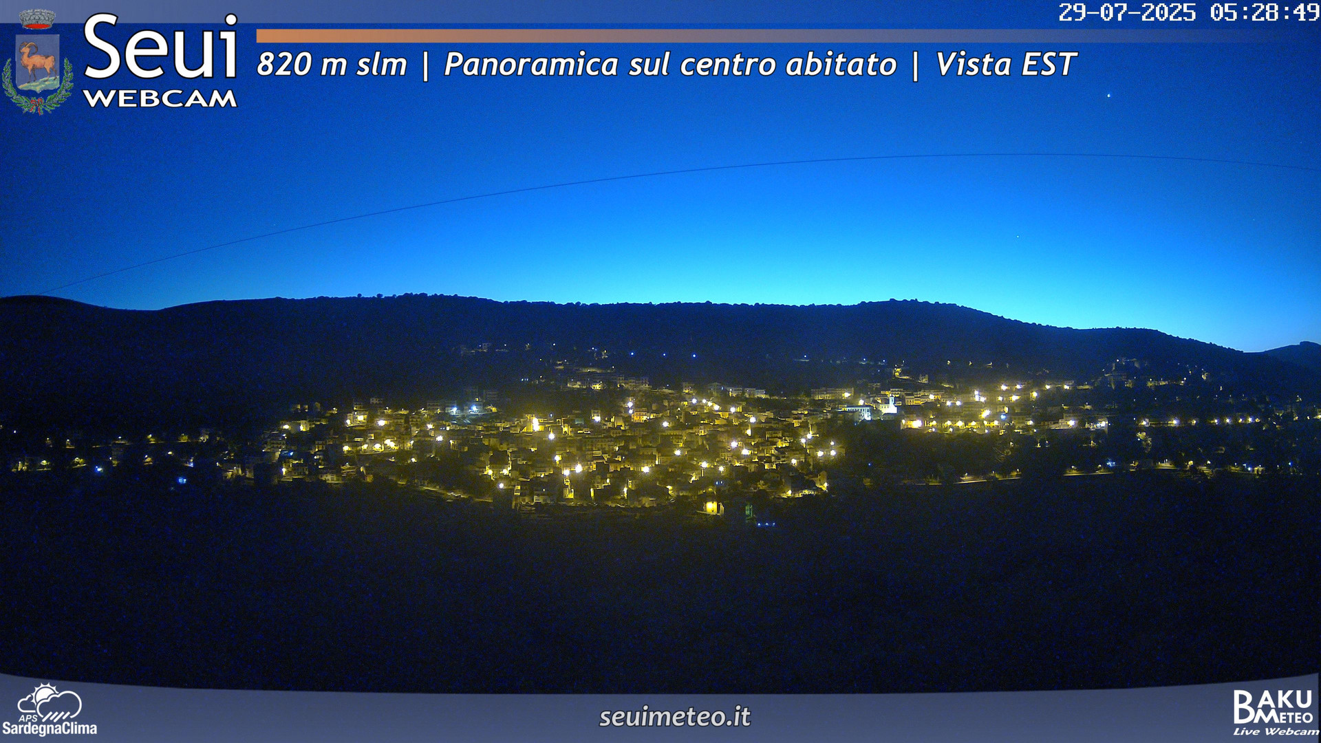 time-lapse frame, Seui Cuccaioni webcam