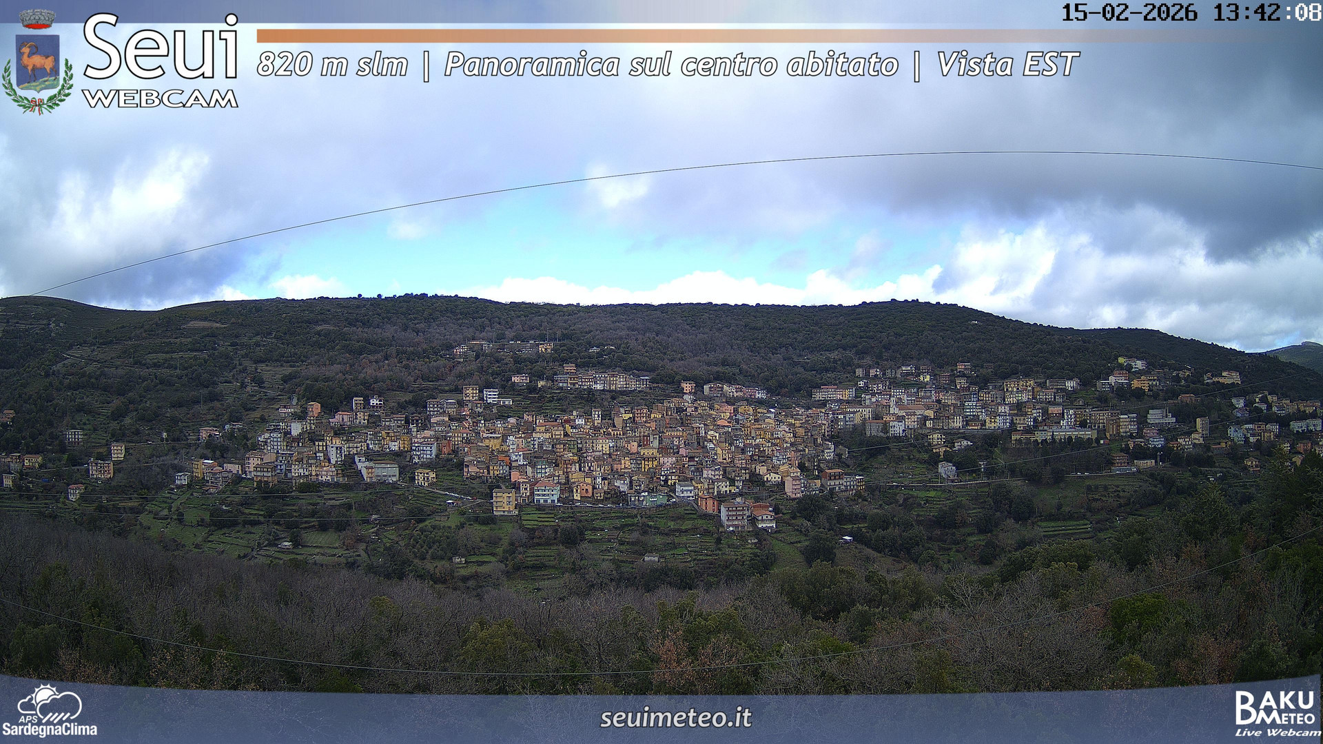 time-lapse frame, Seui Cuccaioni webcam