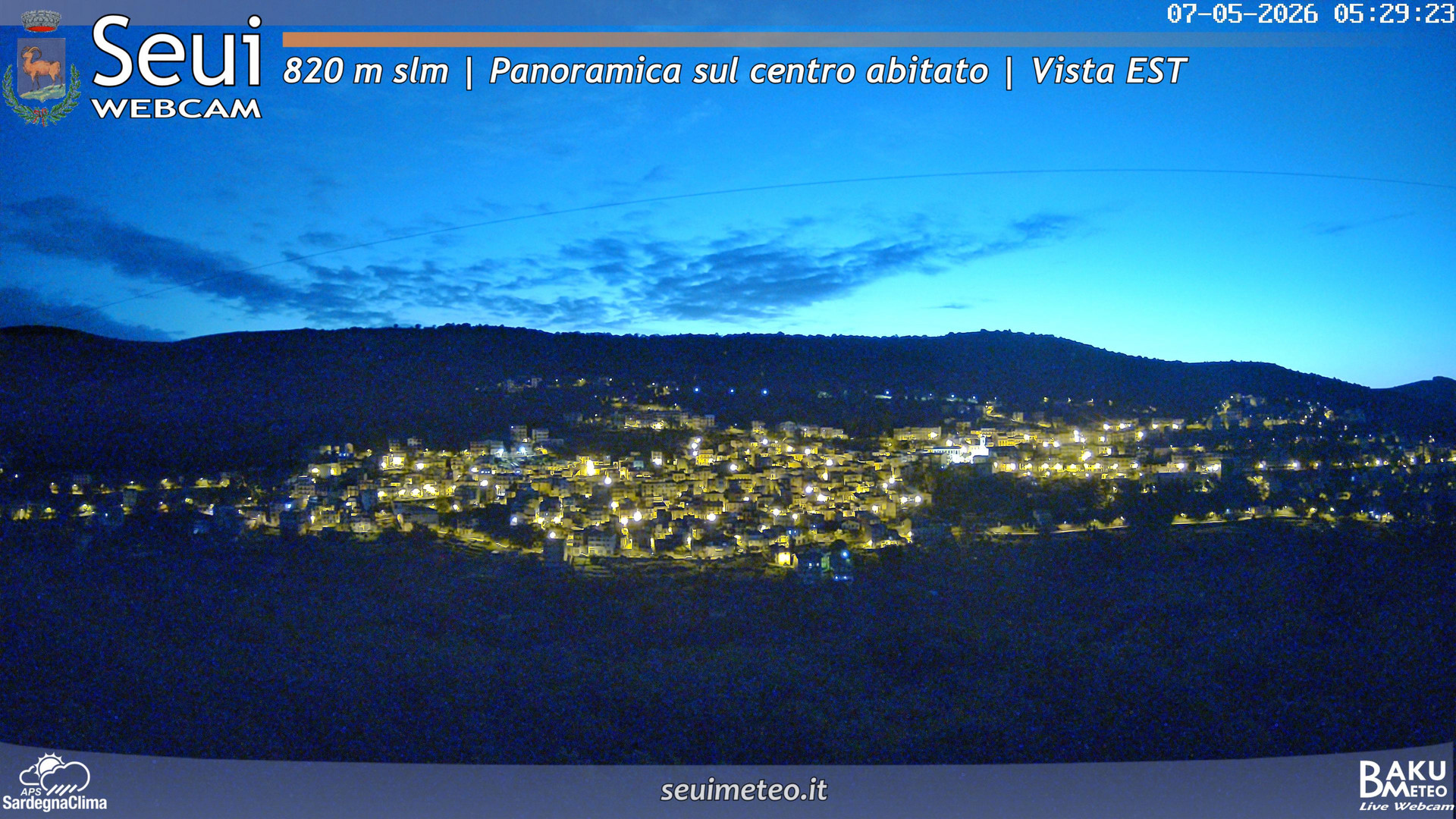 time-lapse frame, Seui Cuccaioni webcam
