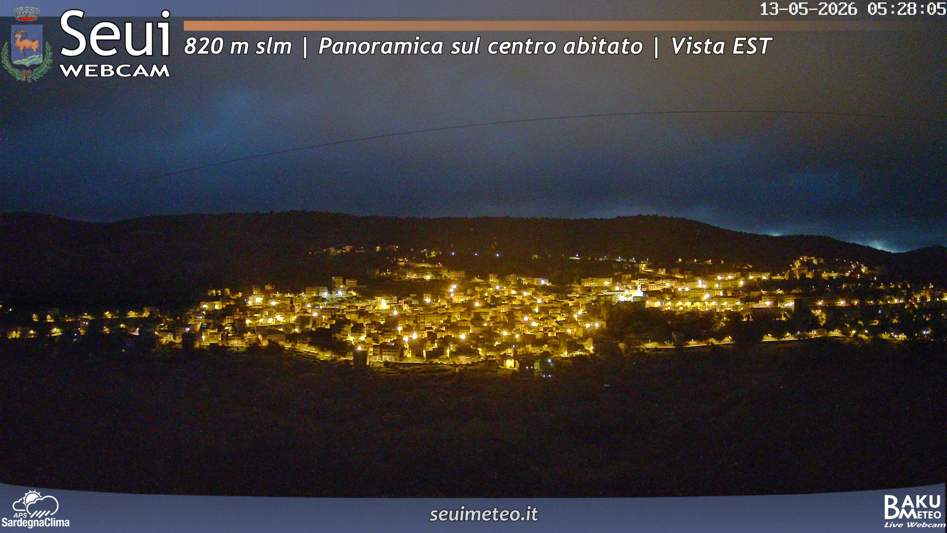 time-lapse frame, Seui Cuccaioni webcam