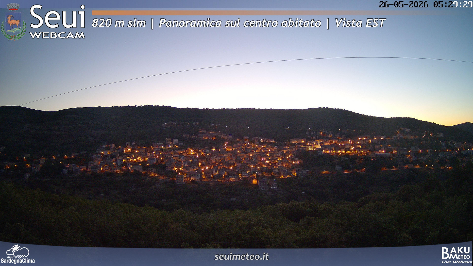 time-lapse frame, Seui Cuccaioni webcam