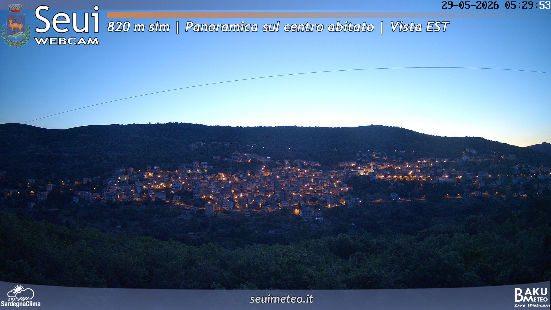 time-lapse frame, Seui Cuccaioni webcam