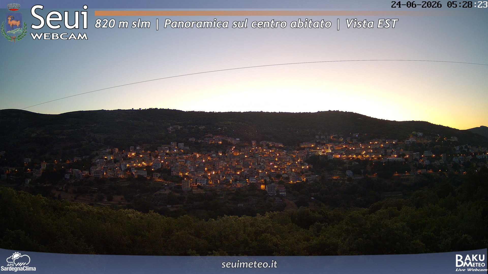 time-lapse frame, Seui Cuccaioni webcam