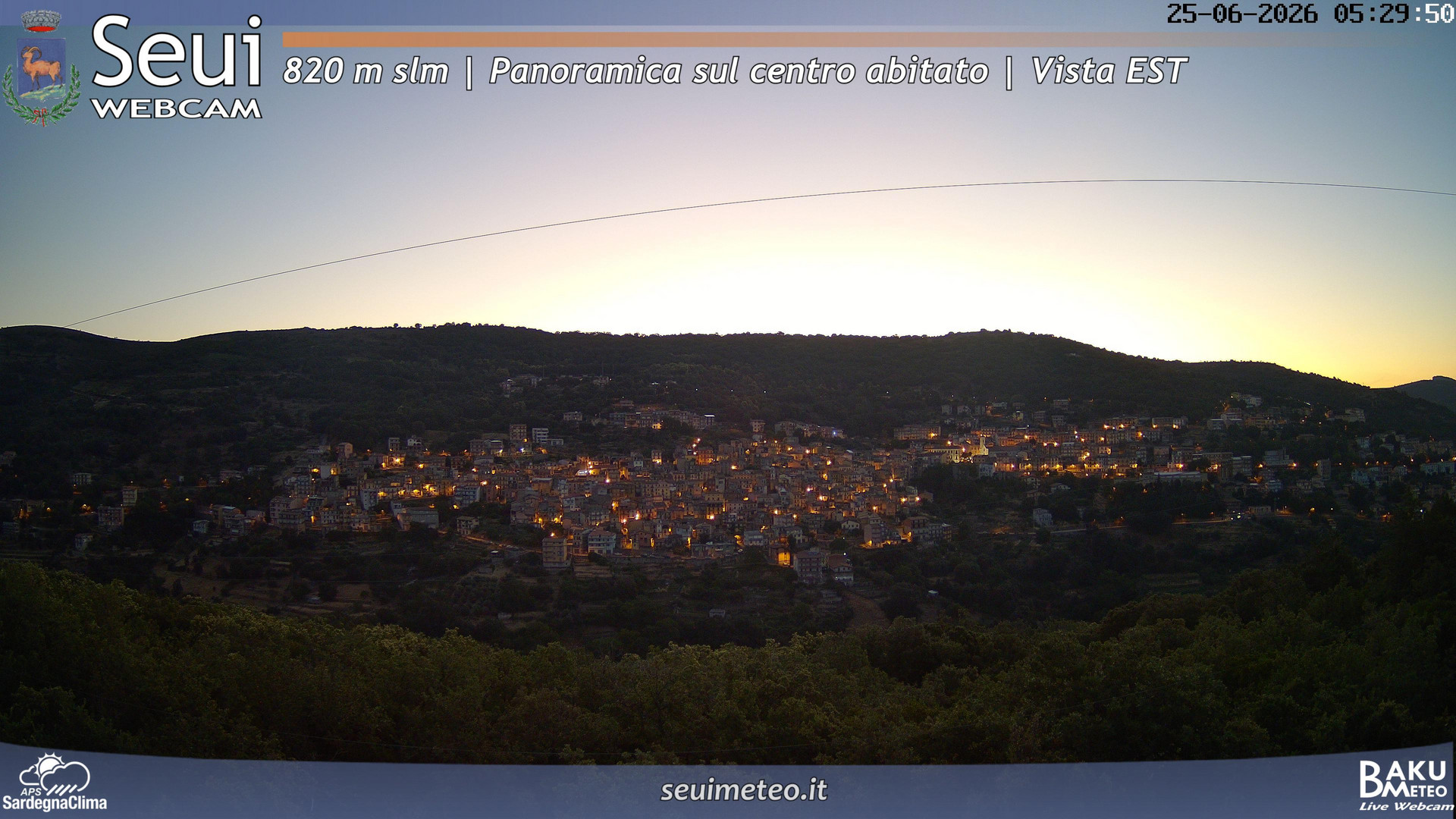 time-lapse frame, Seui Cuccaioni webcam