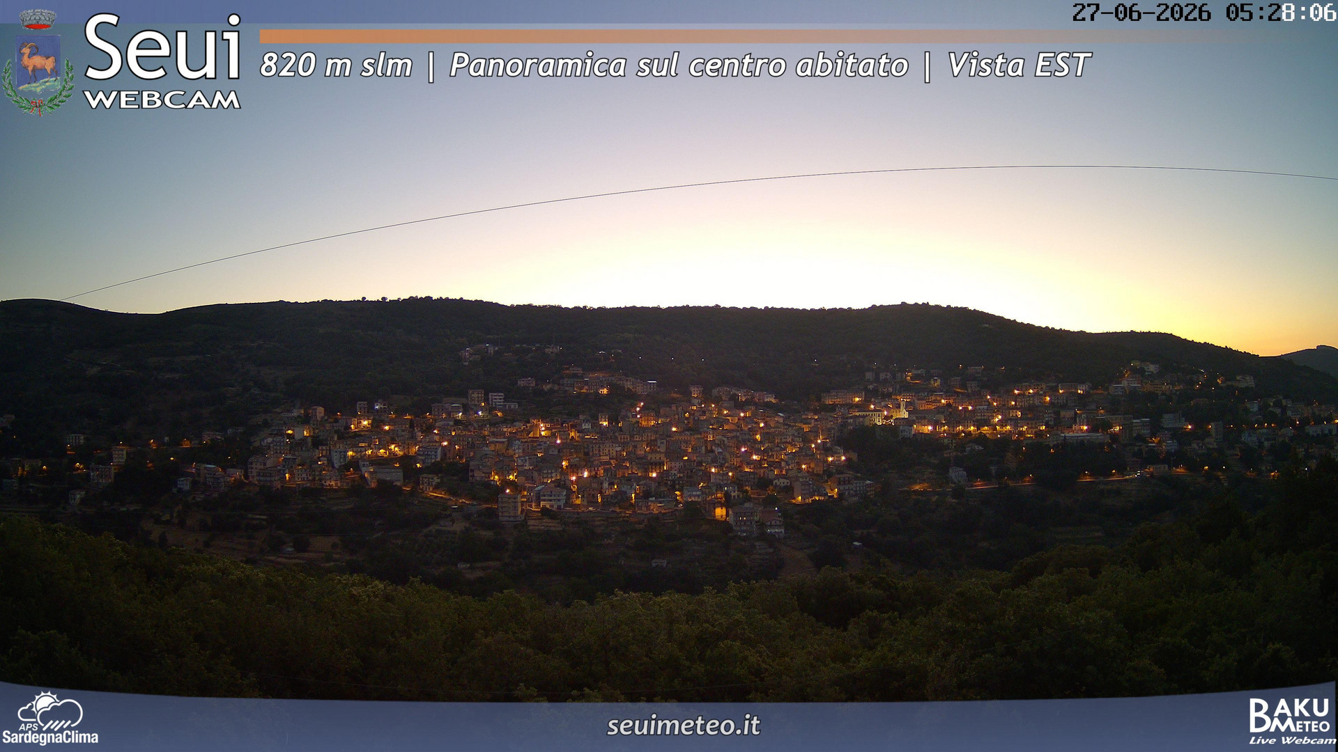 time-lapse frame, Seui Cuccaioni webcam