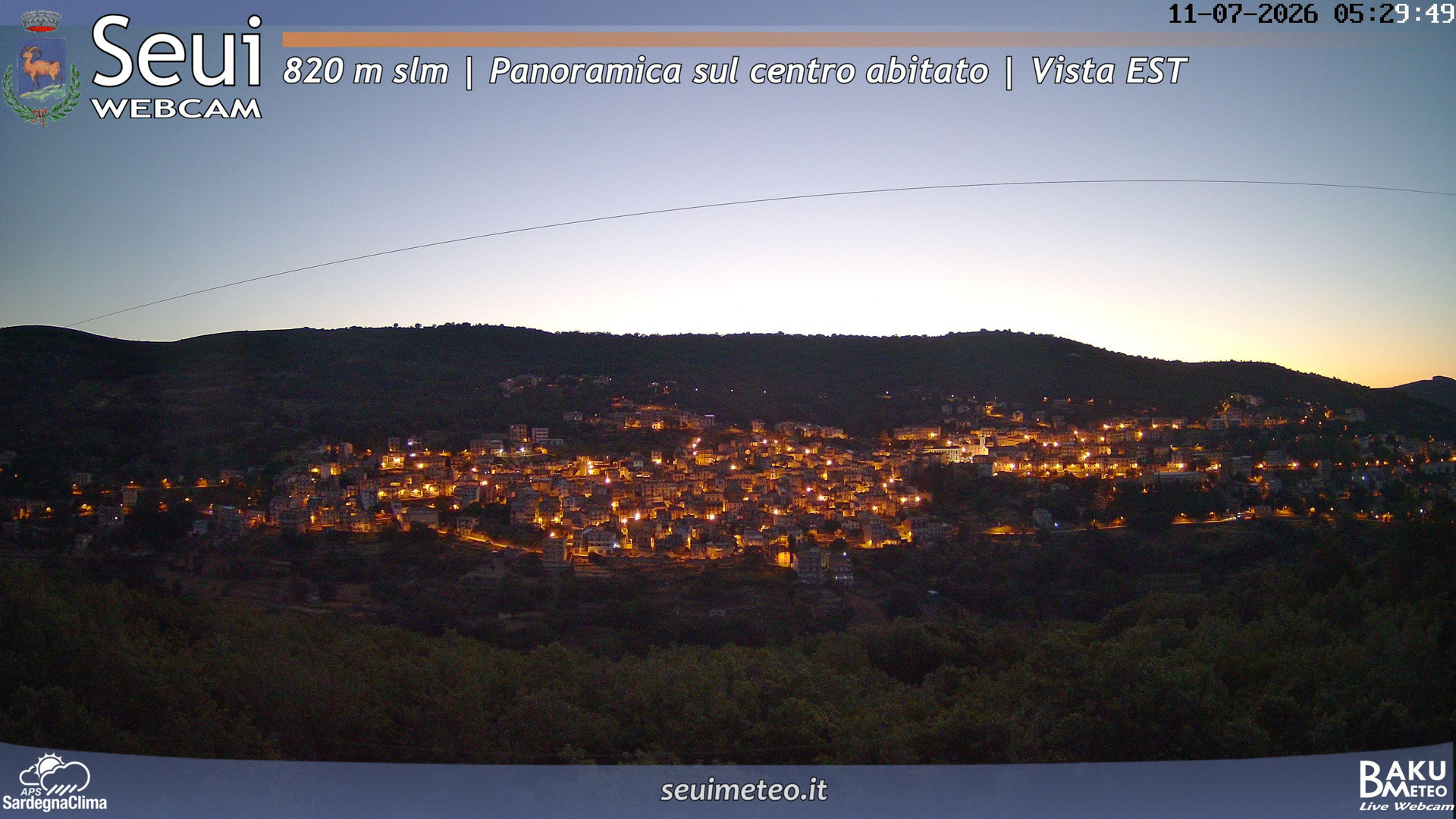 time-lapse frame, Seui Cuccaioni webcam