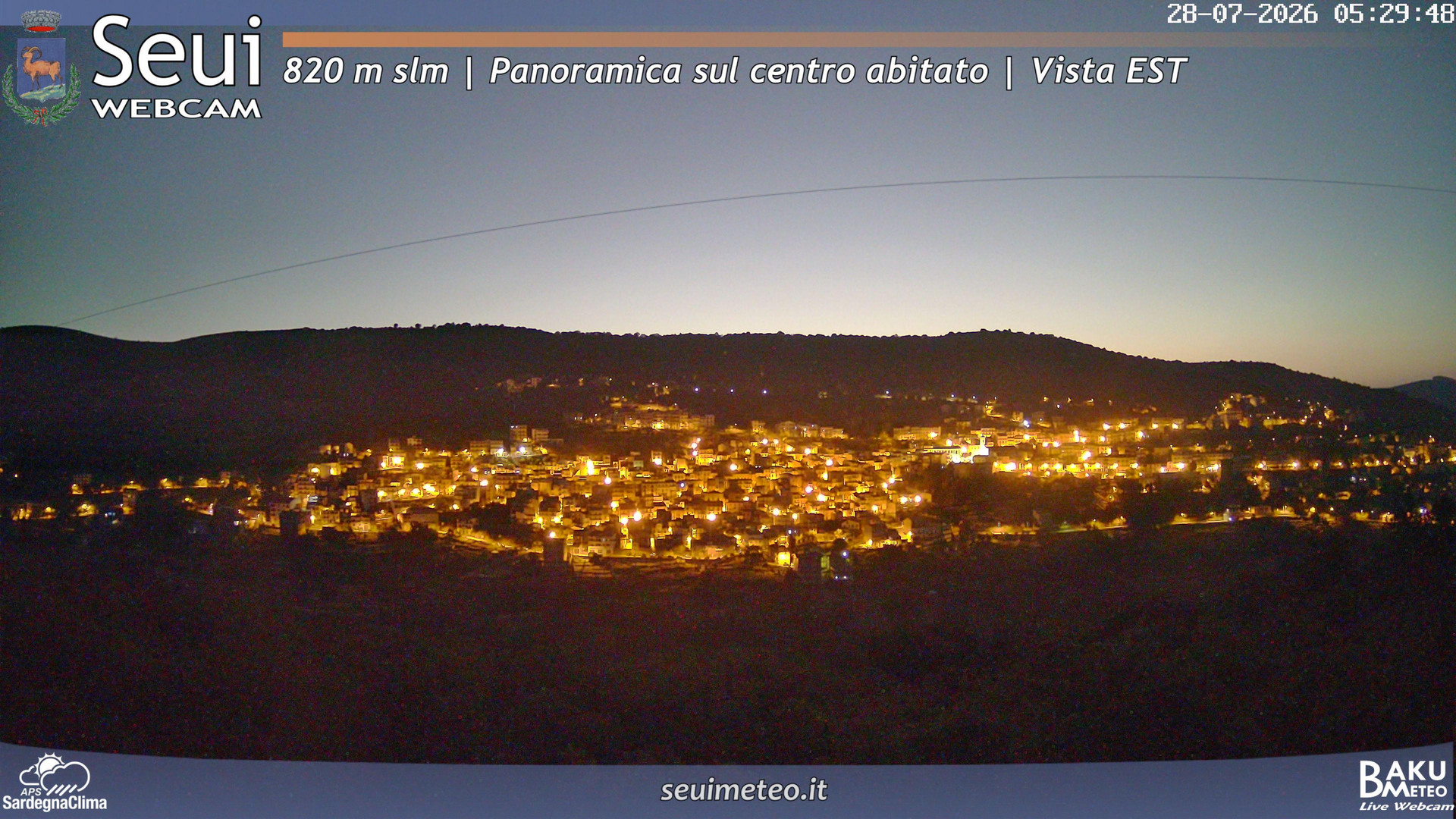 time-lapse frame, Seui Cuccaioni webcam
