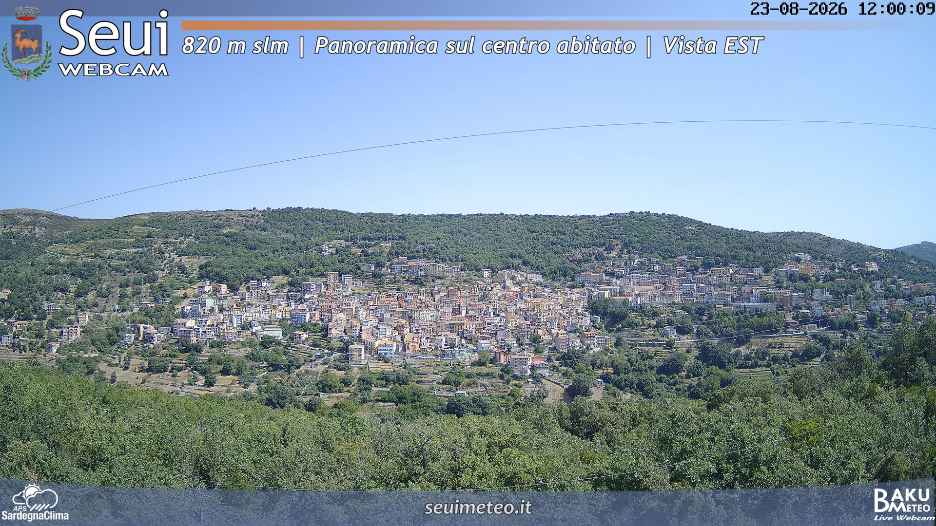 view from Seui Cuccaioni on 2026-08-23