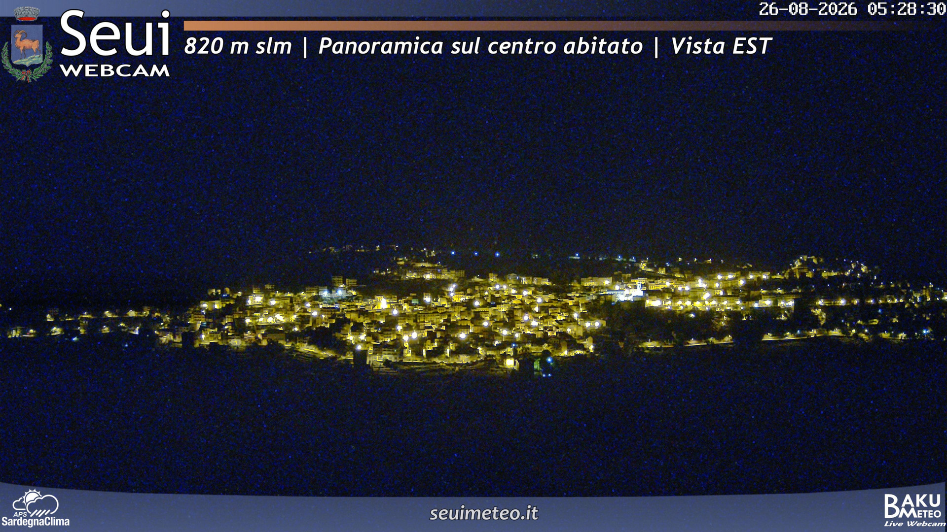 time-lapse frame, Seui Cuccaioni webcam