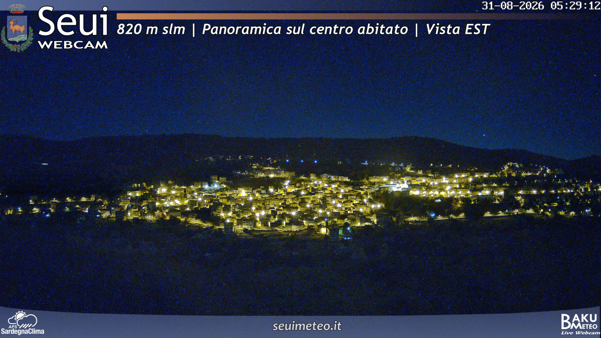 time-lapse frame, Seui Cuccaioni webcam