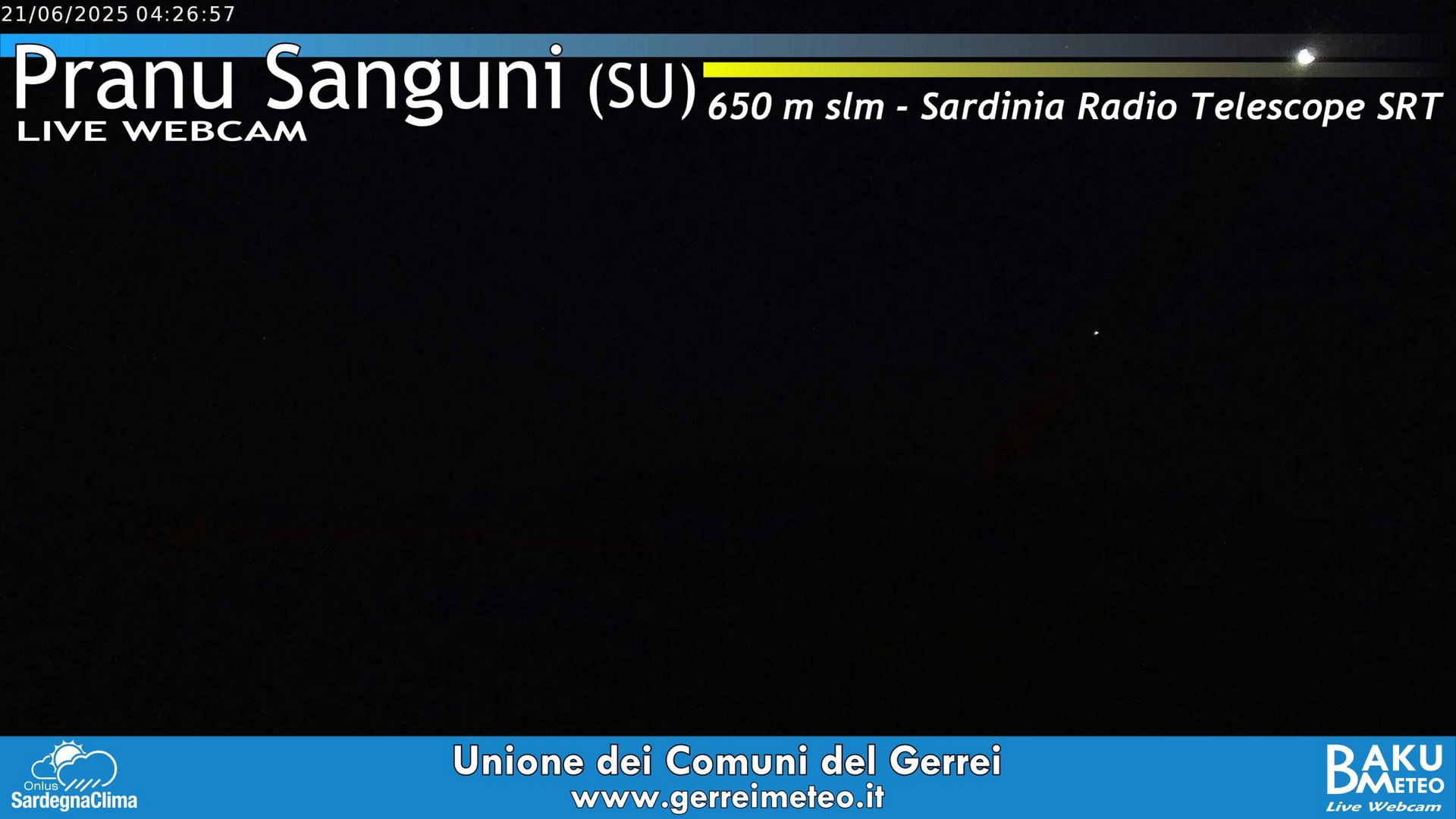 time-lapse frame, Pranu Sanguni SRT webcam