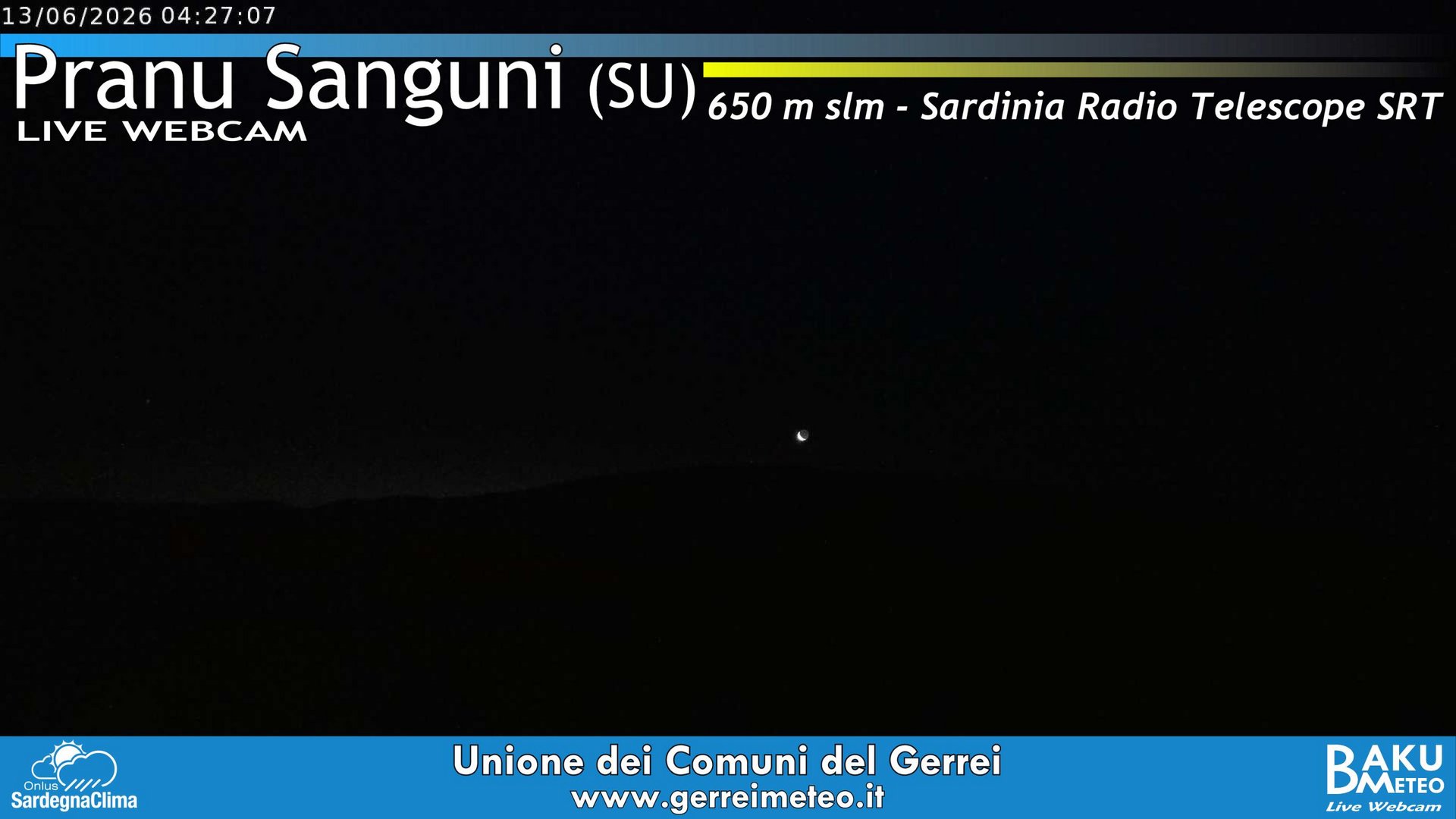 time-lapse frame, Pranu Sanguni SRT webcam